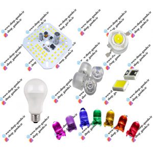 انواع لامپ و قطعات نوری